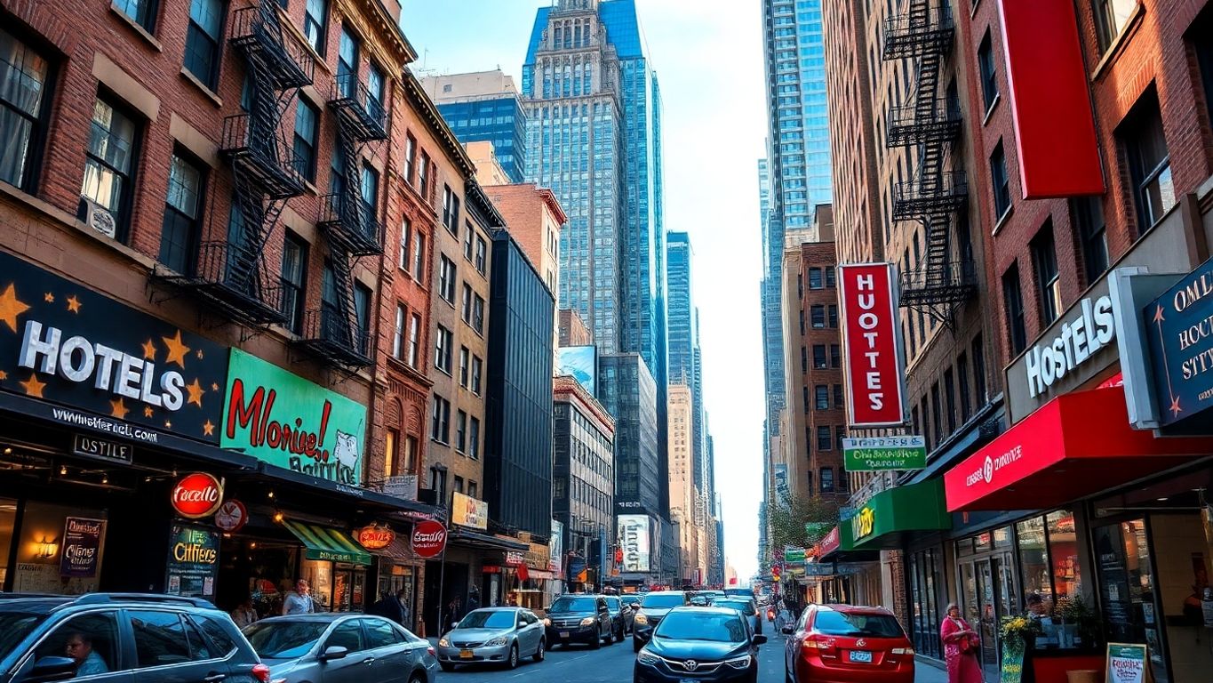 Budget-friendly accommodations in vibrant New York City.