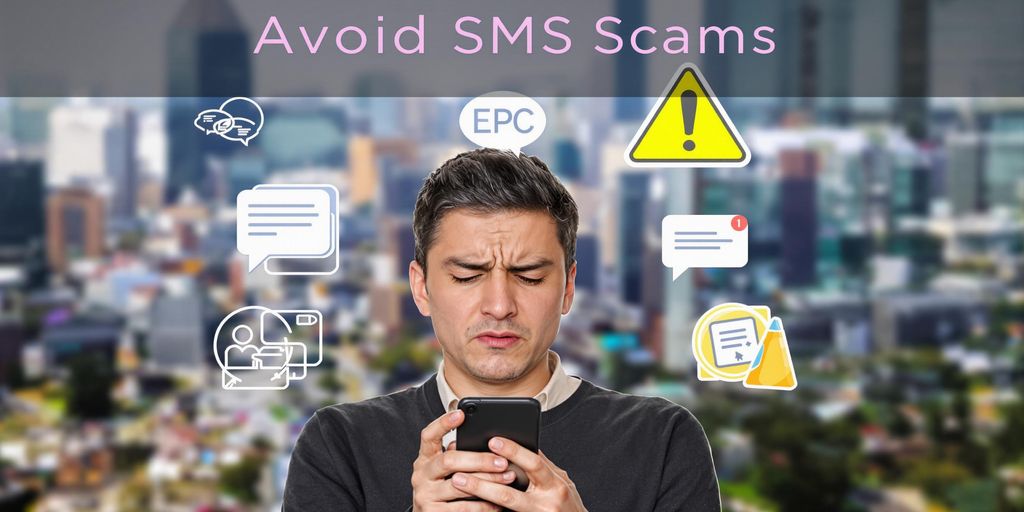 Une personne préoccupée avec un smartphone dans ses mains.