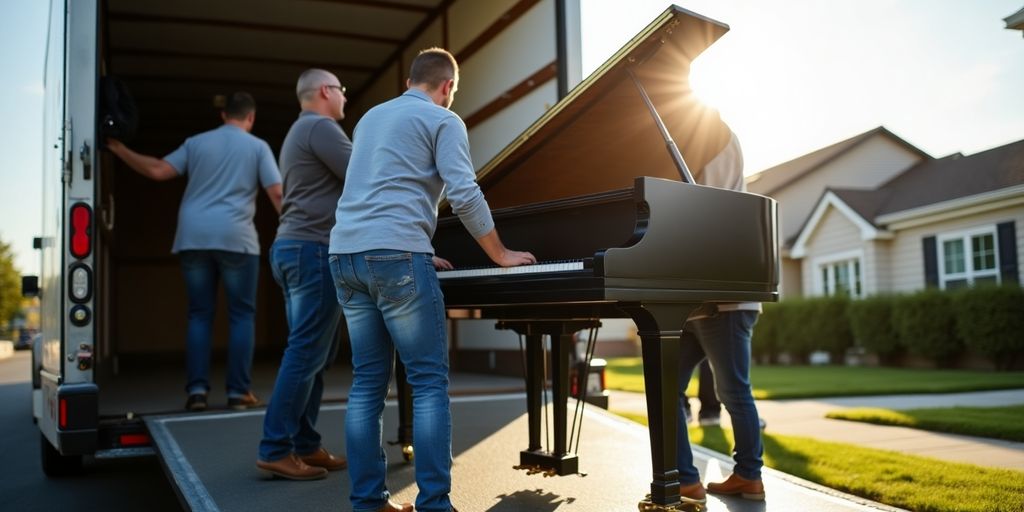 Piano moving company near me Piano moving service Van247