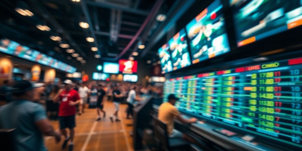 Sports betting odds displaying correlated outcomes.