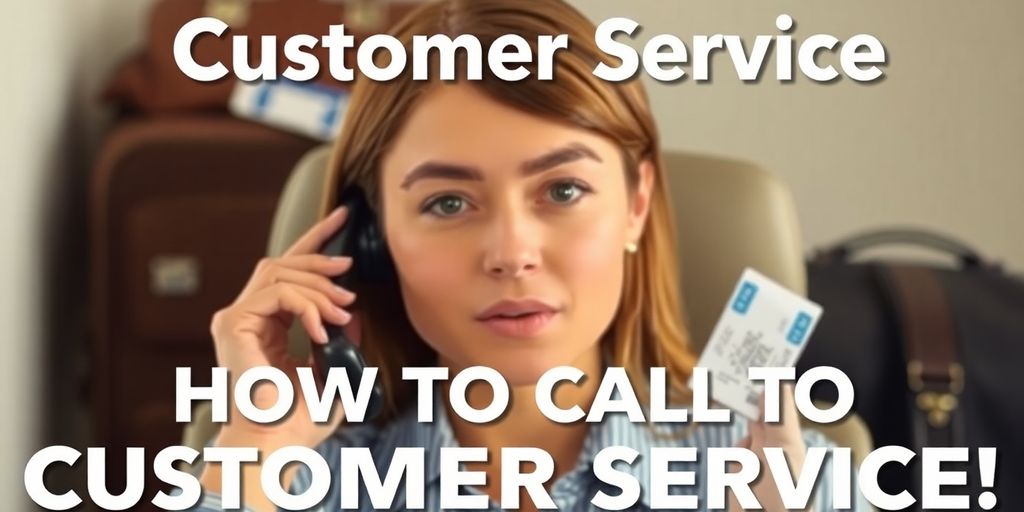 Person on phone preparing to call customer service.