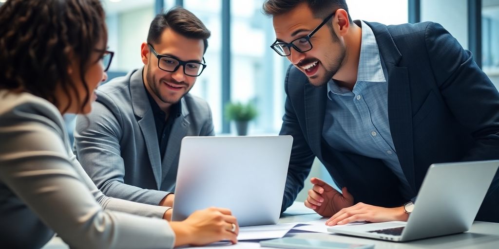 Team collaborating on PCI DSS compliance tools for payments.