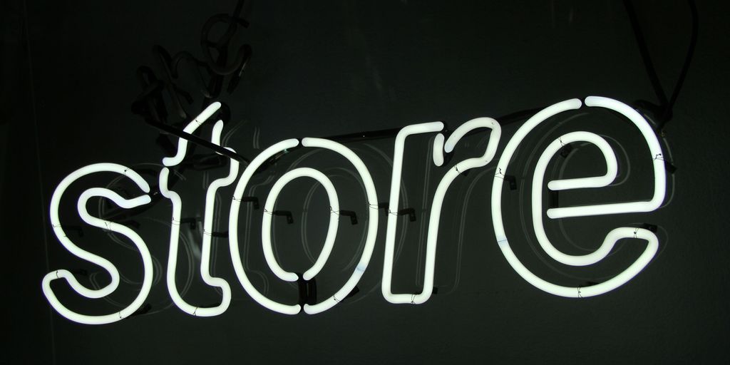 white and black love neon light signage