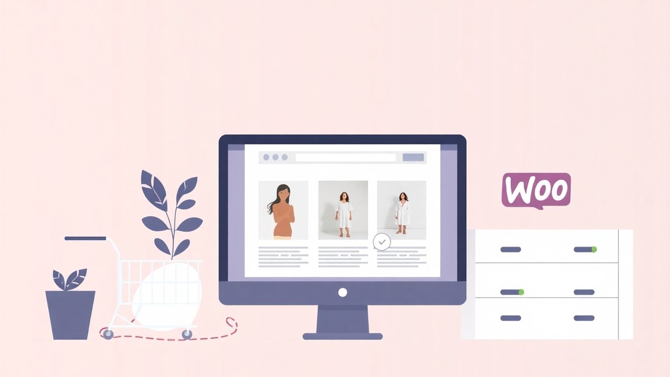 Bilde av nettbutikkoppsett med WooCommerce