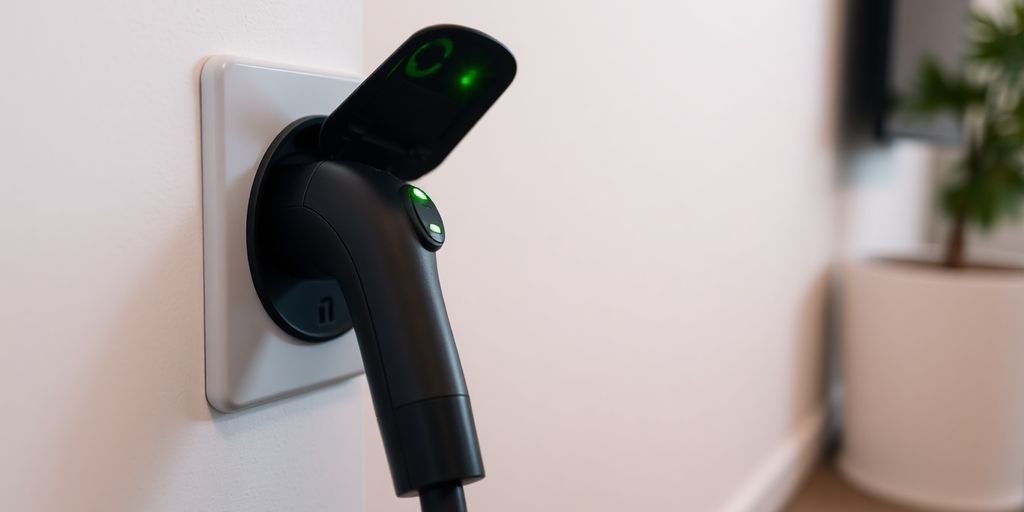 Home EV charging setup