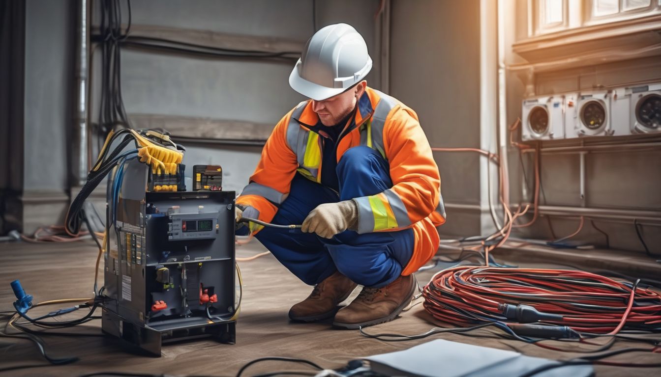 electrician working in London