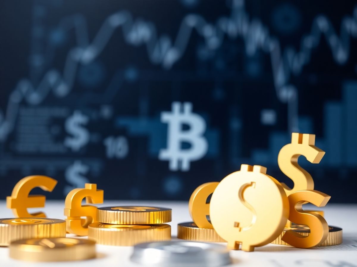 Simboluri economice și financiare.