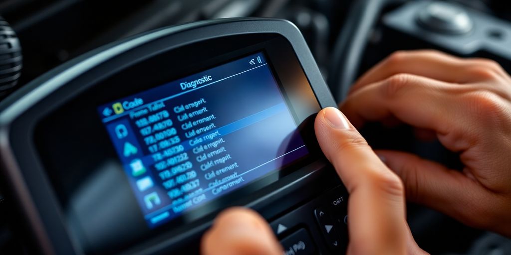 أداة تشخيص أعطال السيارات مع التركيز على الأكواد