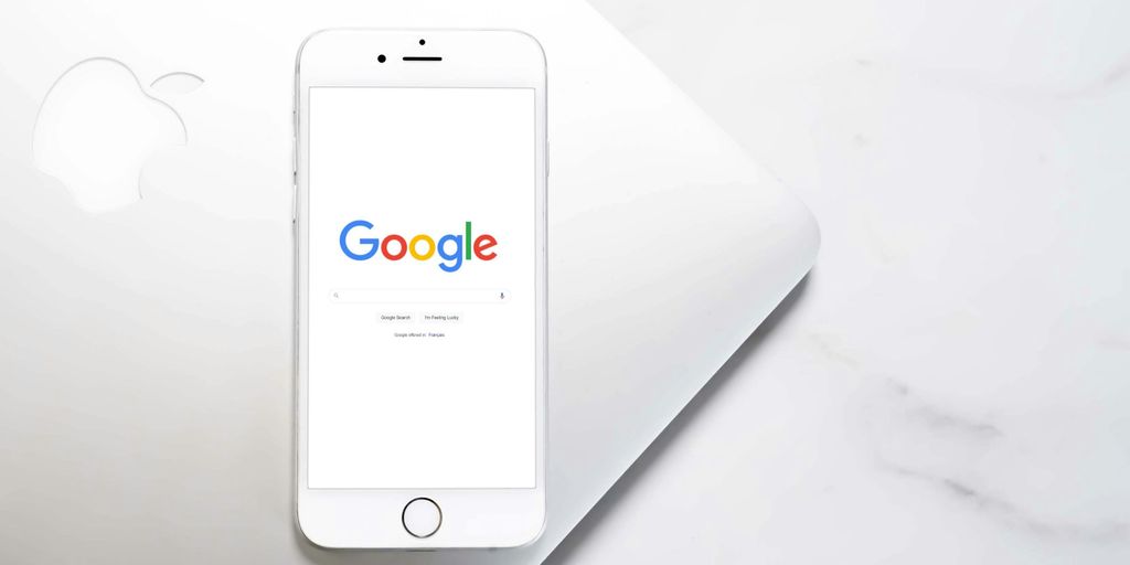 a white cell phone