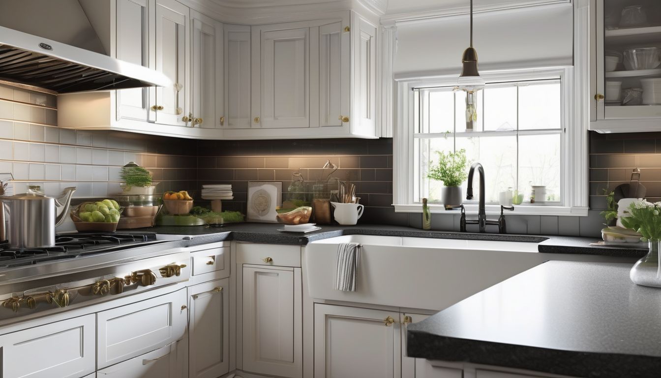 clean kitchen surfaces