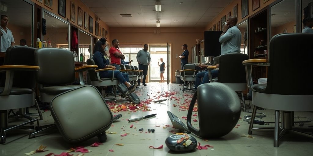 12-year-old boy killed and 3 other children injured in a tragic Khayelitsha barbershop shooting, raising concerns about violence in the area.
