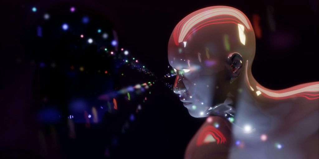high-quality AI technology illustration