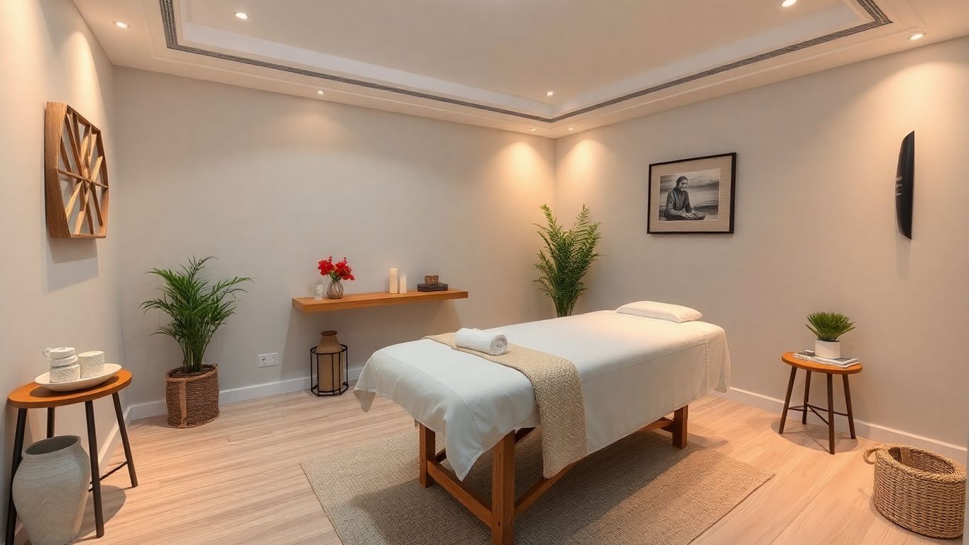 Beylikdüzü'nde rahatlatıcı masaj ortamı.