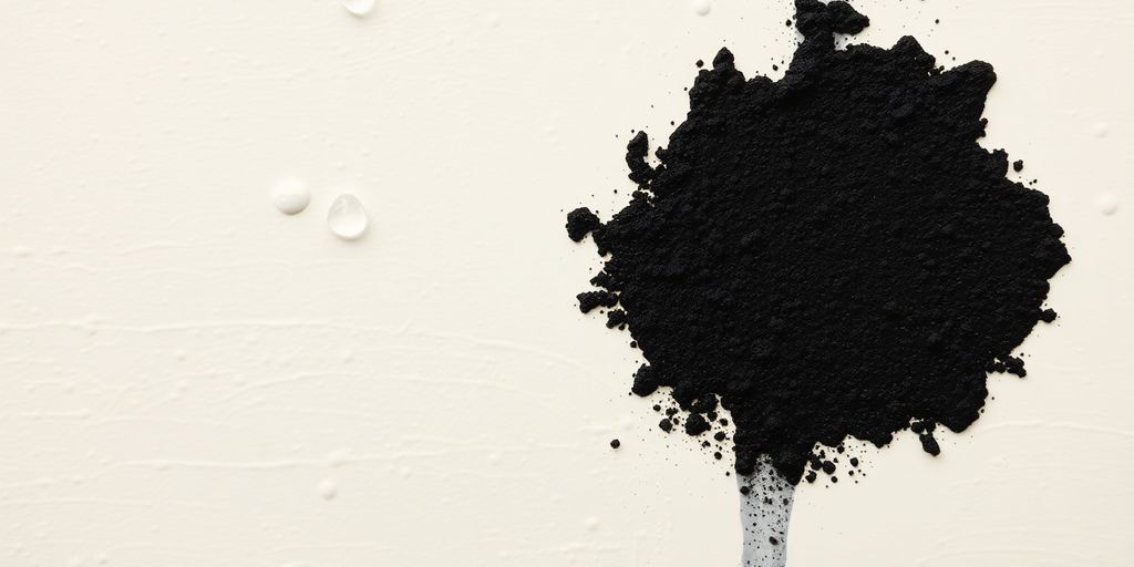 Feuchte Wand mit dunklem Schimmelbefall