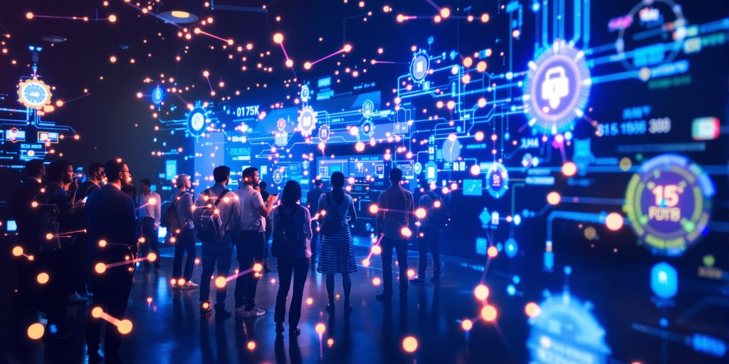 MSP company technology services abstract visual