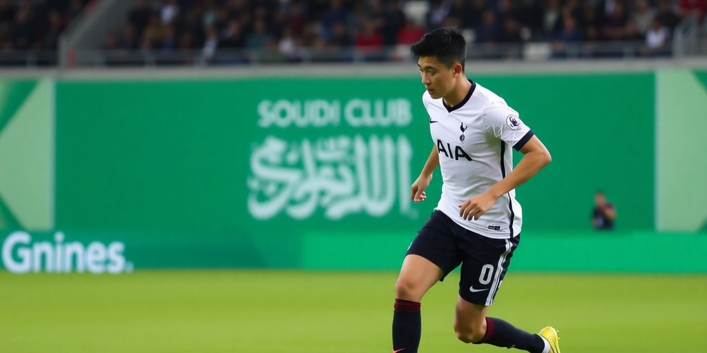 Son Heung-Min, Saudi club, soccer field, negotiation