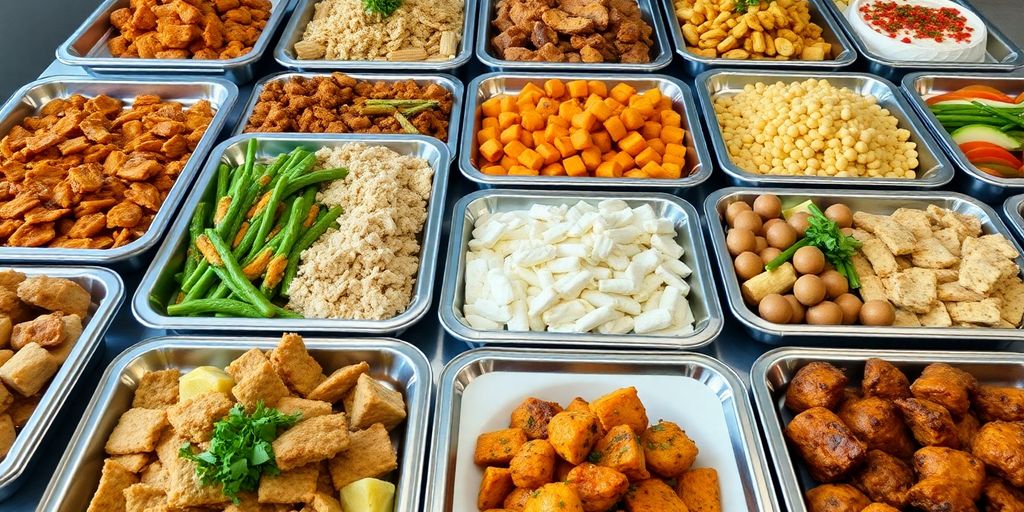 อาหารจัดเลี้ยงประชุมหลากหลายเมนู