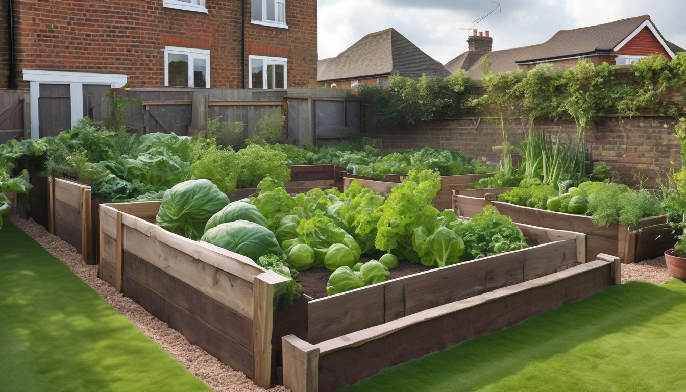 raised vegetable beds London