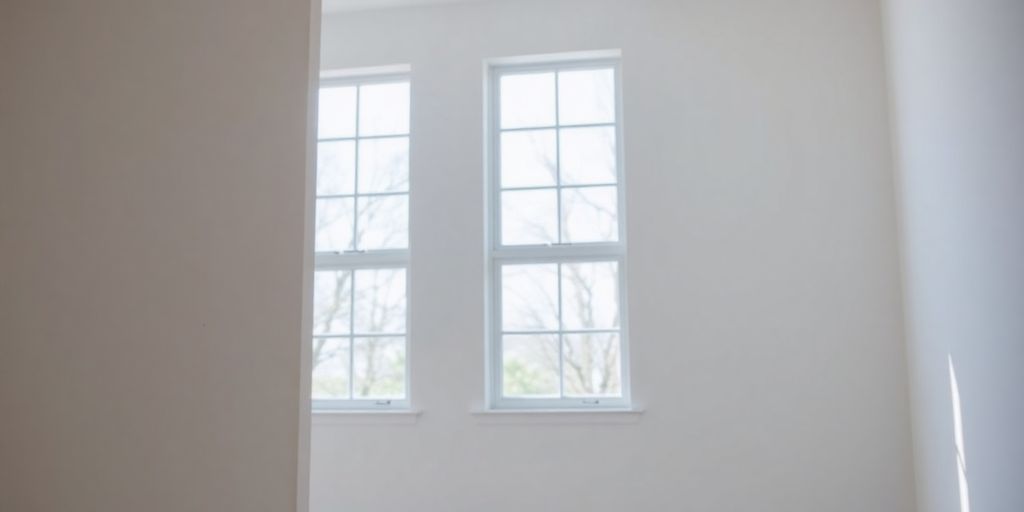 Clean home interior free of mold and moisture.