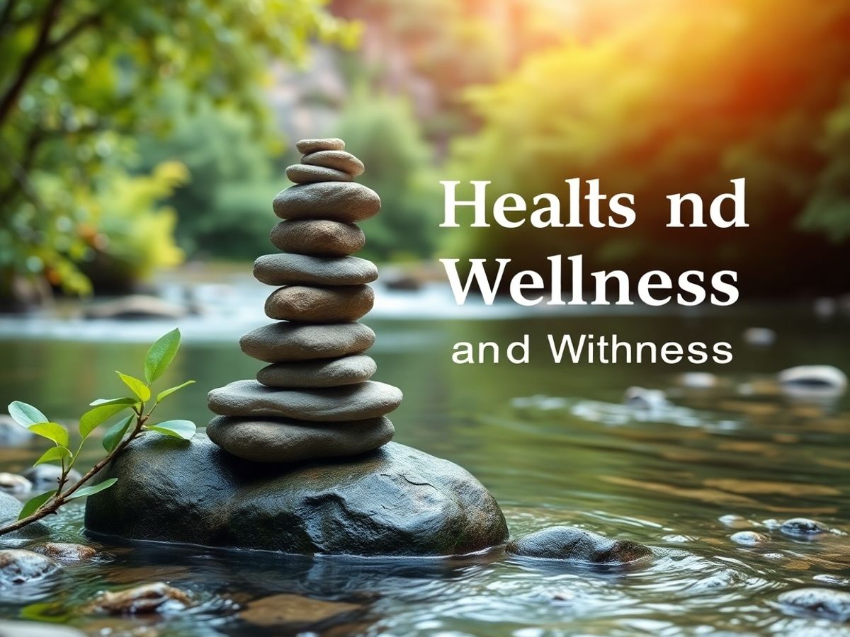 Peisaj sereno cu stive de pietre echilibrate în natură.