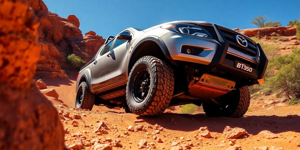 Mazda BT50 off-road adventure