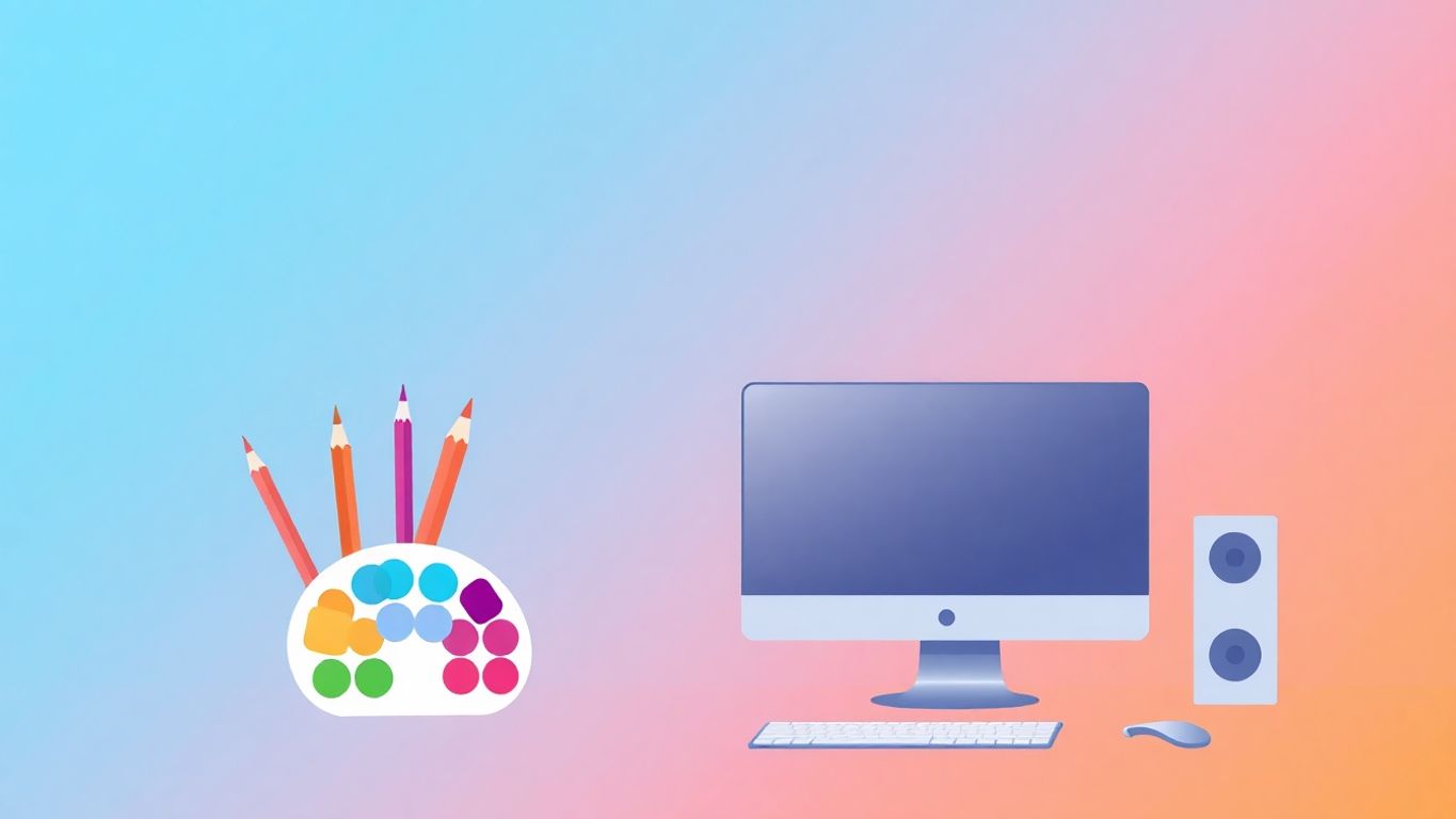 Moderne illustrasjon av designverktøy for logo.