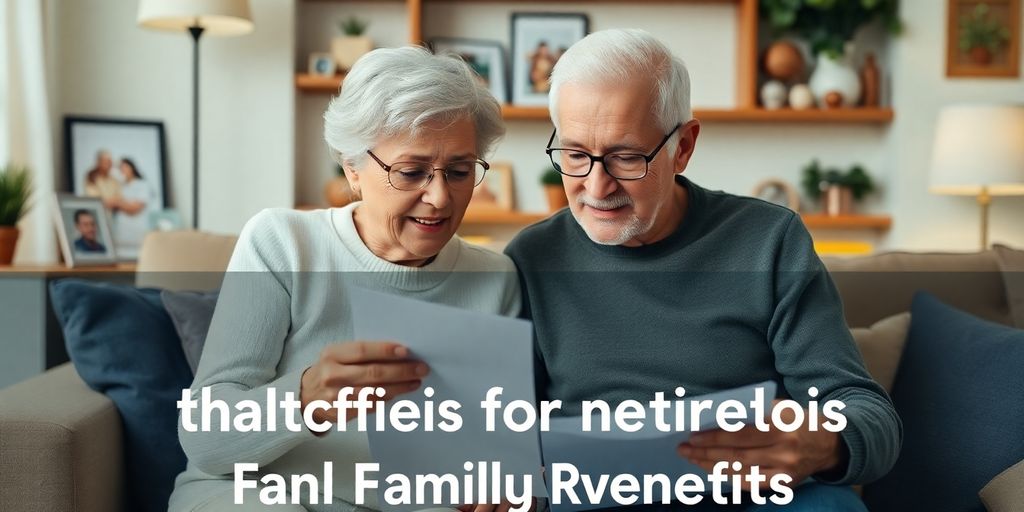 Älteres Paar prüft Finanzdokumente zusammen.