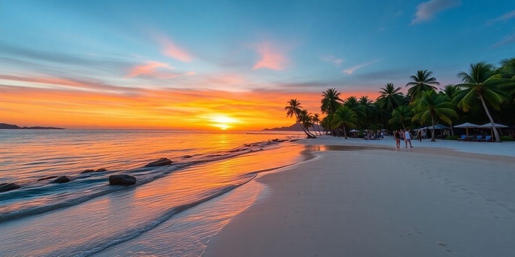 Chaweng beach view, ideal for Airbnb investment.