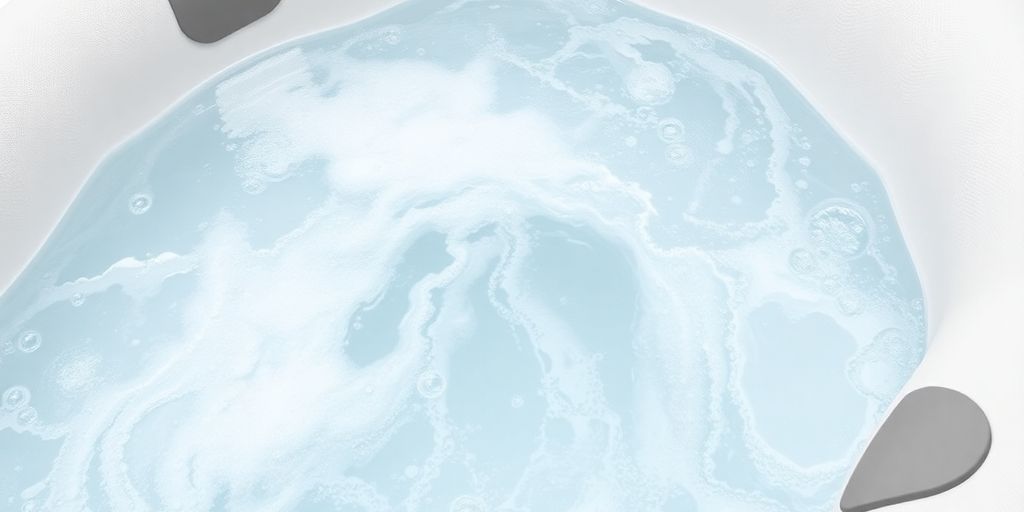 Intex 4 person hot tub bubbling water.