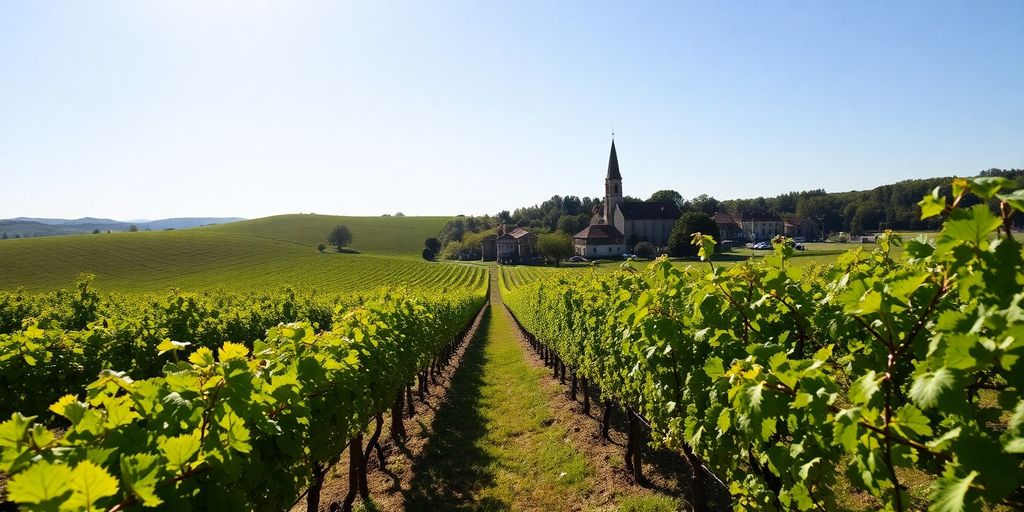 Vignobles et village de Saint-Émilion