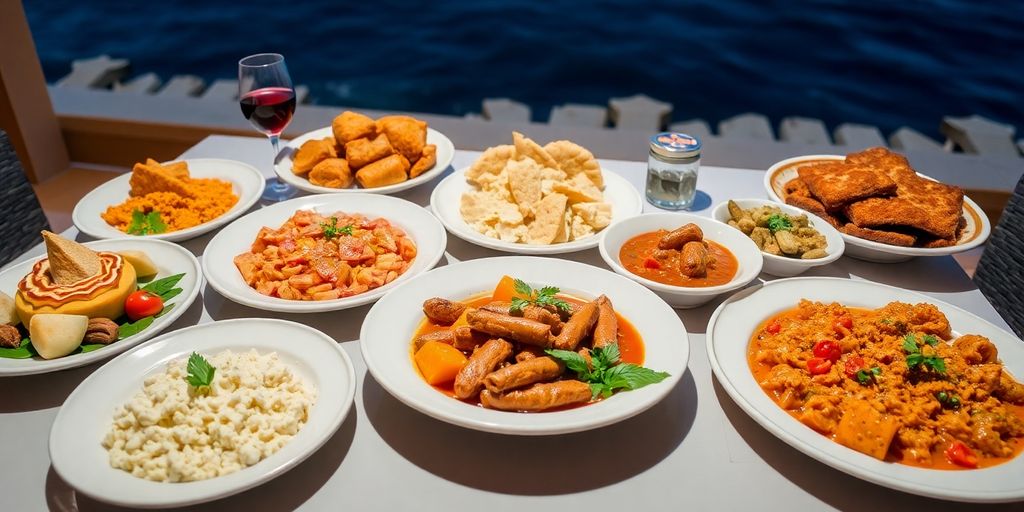 Kulinarische Genüsse in Alanya mit herrlichem Meerblick.