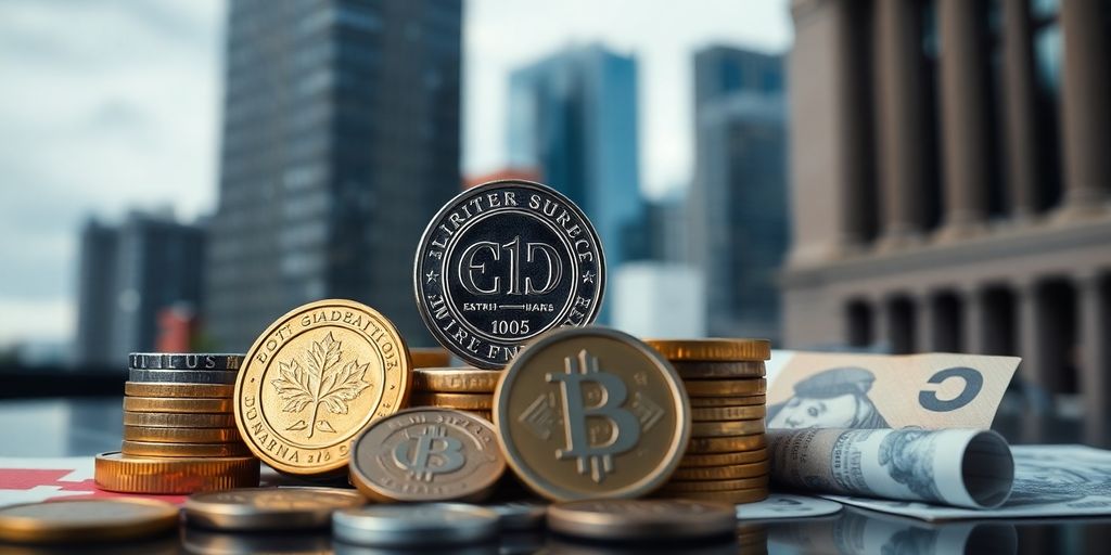 Canadian currency with a focus on stablecoins.