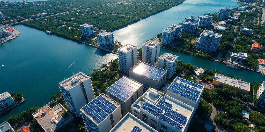 How Can Solar Panels Decrease The Flooding Issues In Miami - Solar N Plus