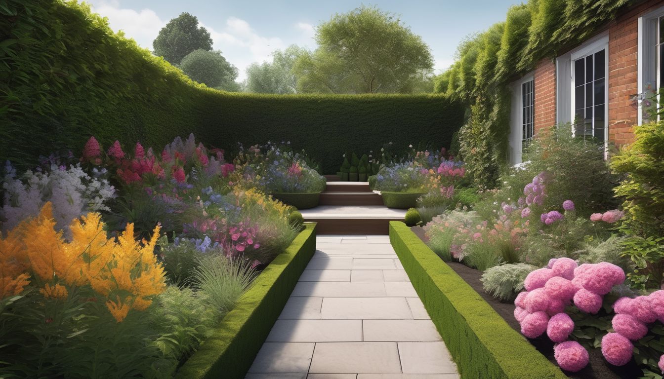 London garden flowers shrubs