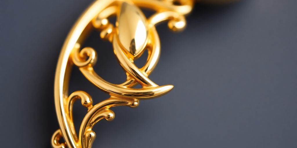Bijoux en or 14K avec brillance et détails raffinés.