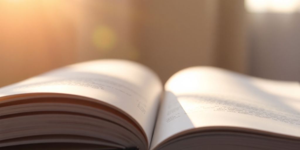 Person reading a self-help book.