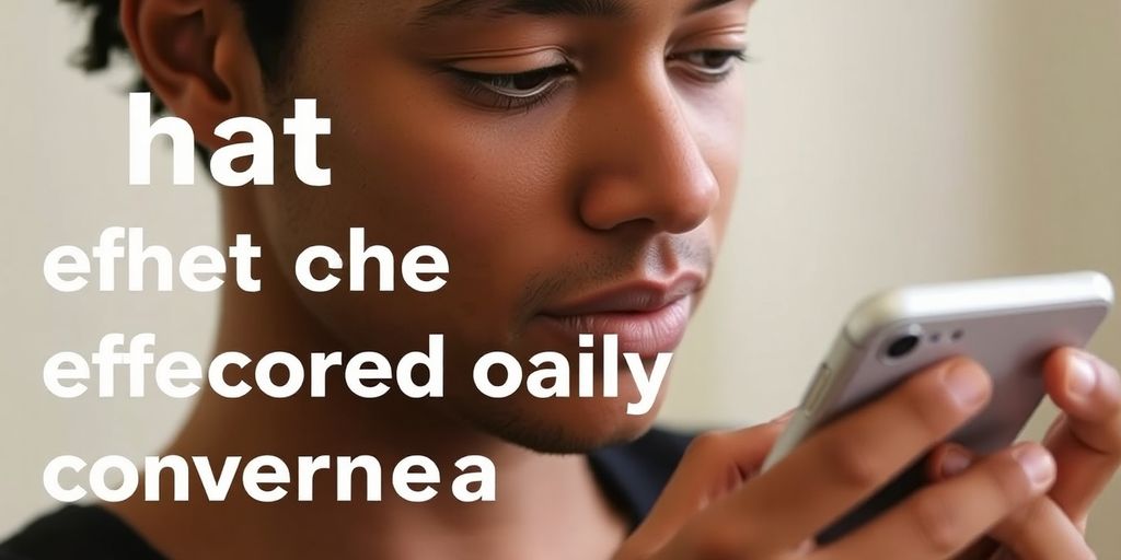 Osoba razgovara putem telefona sa pametnim izrazom lica.