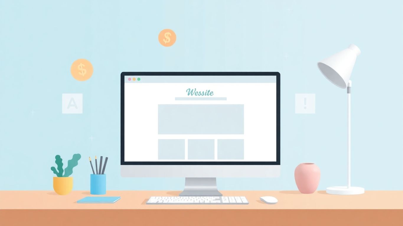 Moderne webdesign med fokus på raske lastetider.