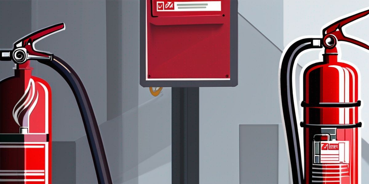 אספקה ותחזוקת מטפים בבניין