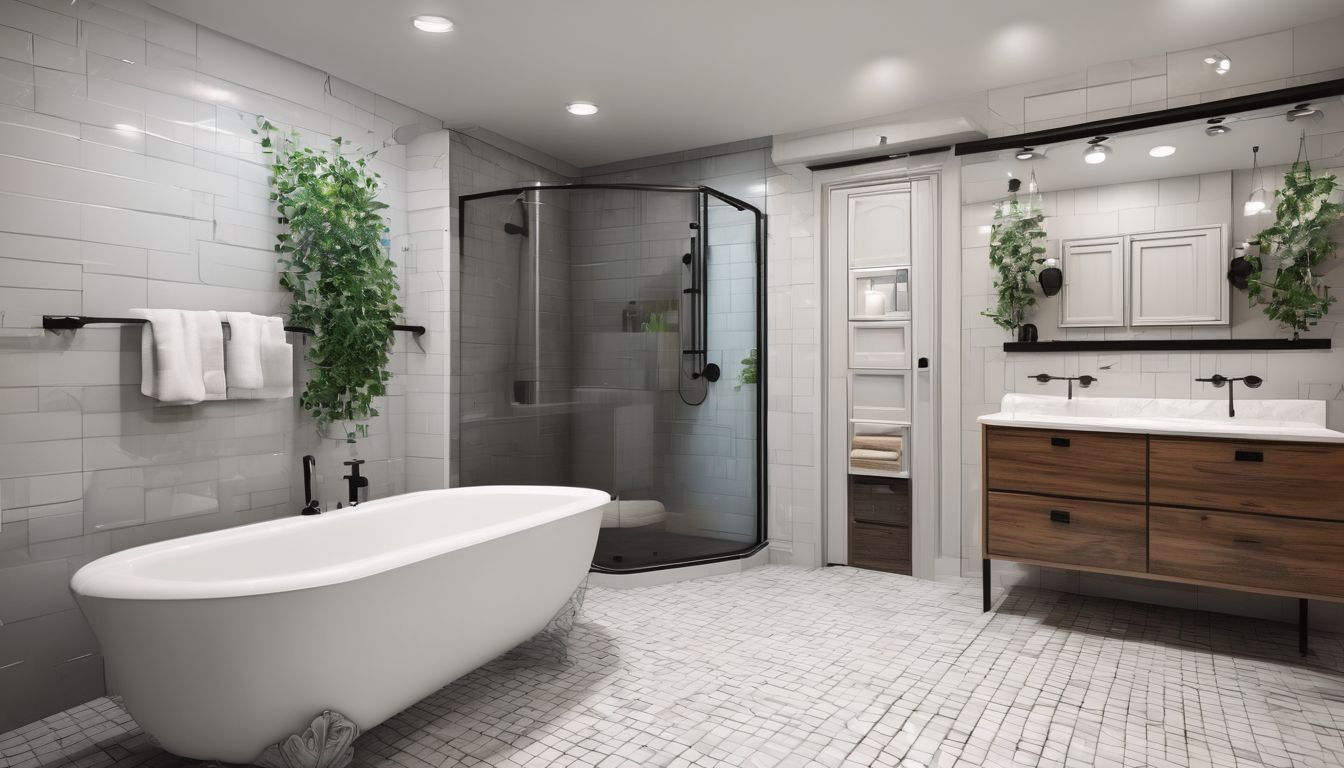 clean bathroom
