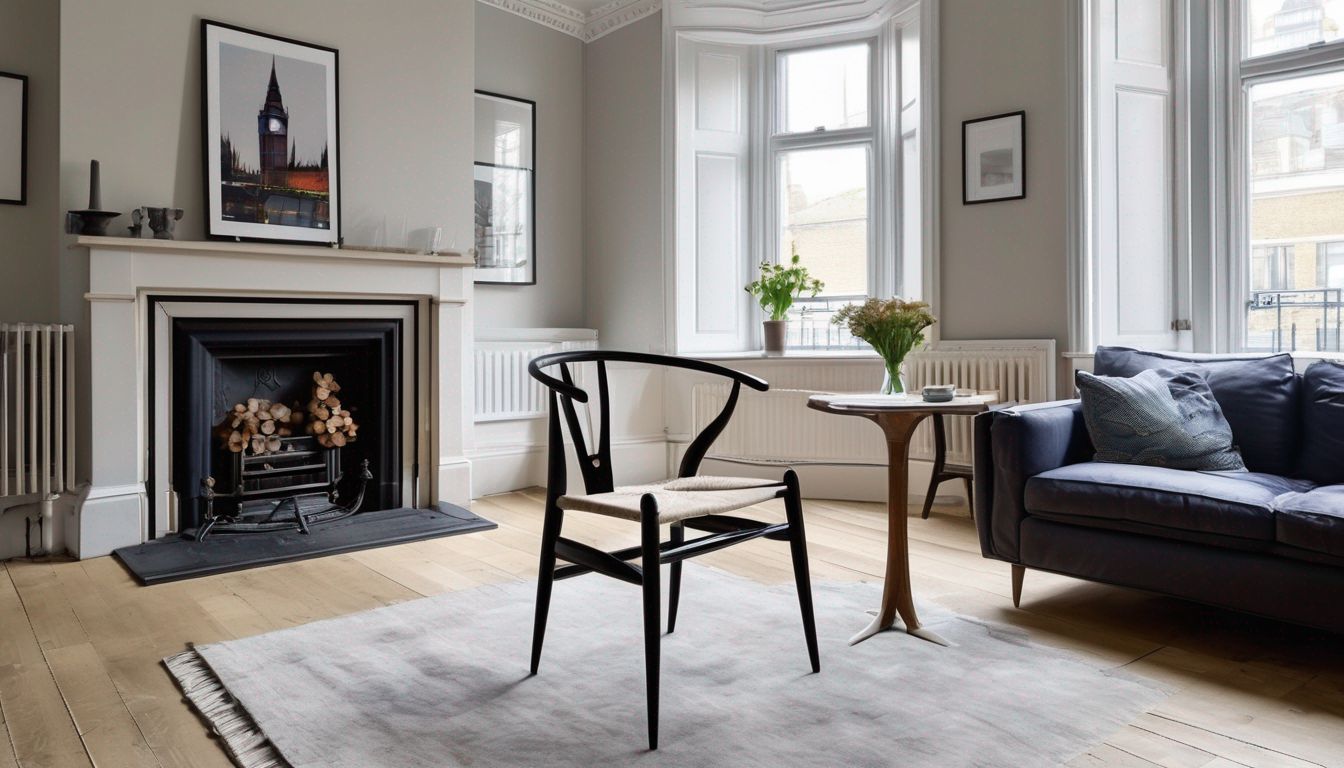 Wishbone Chair in modern London flat