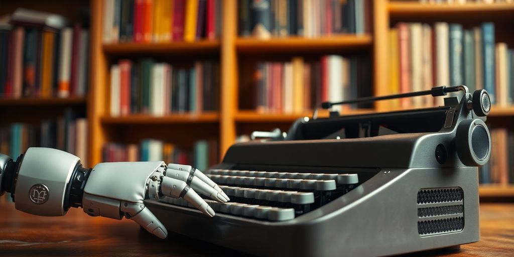 AI fanfic generator crafting a story