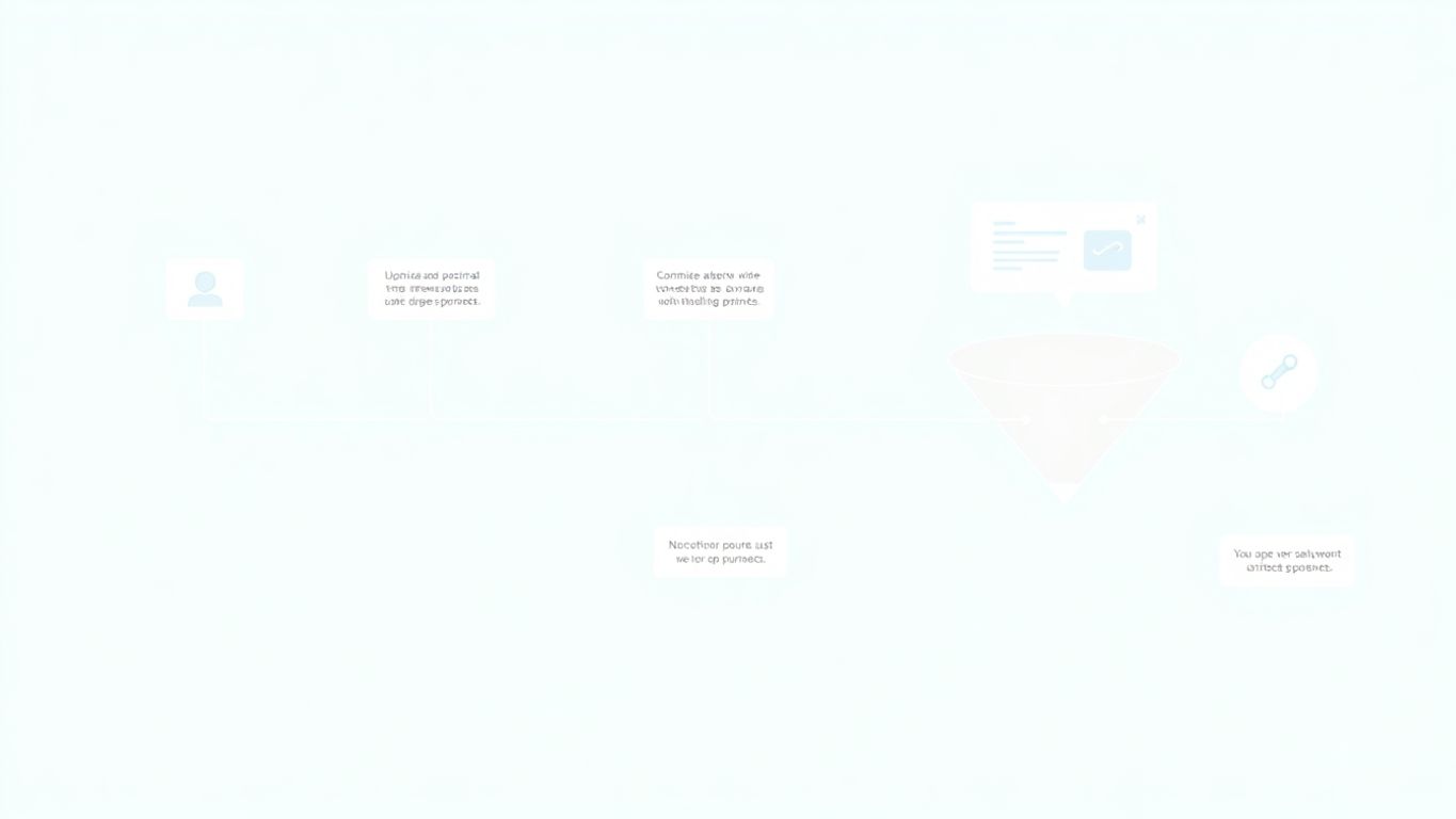 En moderne illustrasjon av brukerreiser.