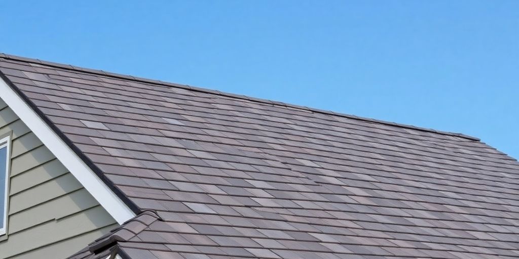 Newly installed energy-efficient roof on a Tacoma home.