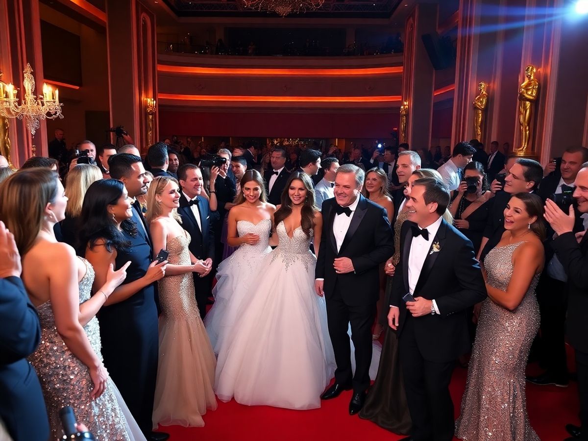 Celebrități pe covorul roșu la Premiile Oscar 2025.