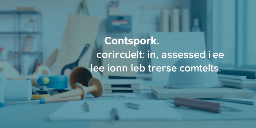 Verjährung im Werkvertrag: Typische Praxisfragen und Antworten Bauwerkzeuge in einer professionellen Arbeitsumgebung.