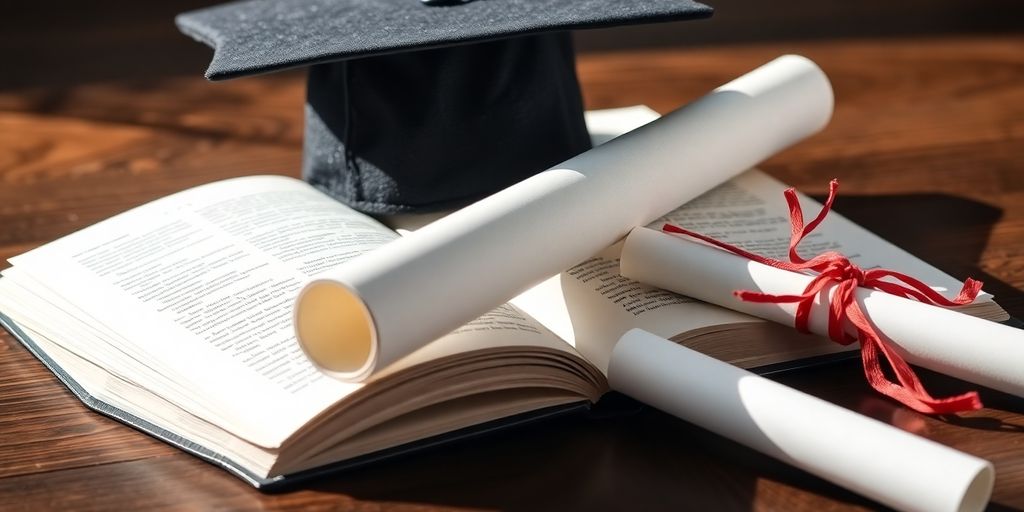 Certificado de curso gratuito com diploma e livros.