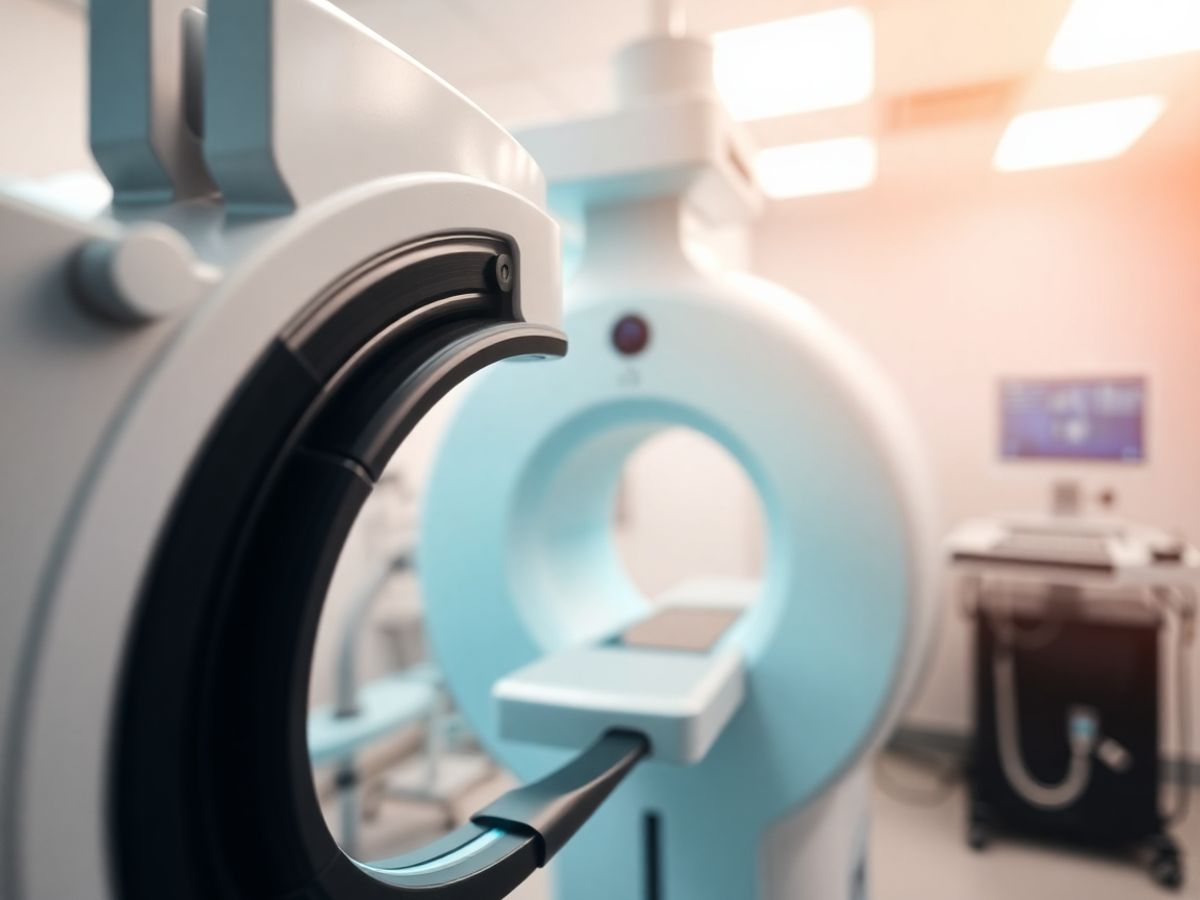 Imagine cu tehnologie medicală modernă în acțiune.