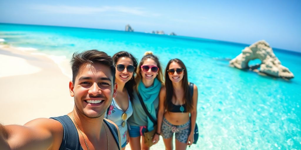 People enjoying budget-friendly Cabo tour.