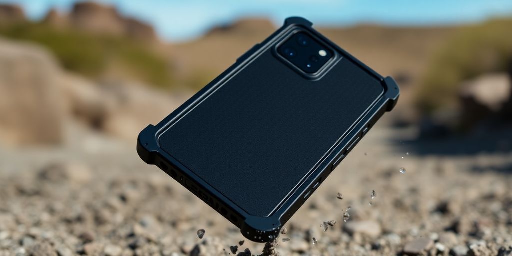 Samsung S24 Ultra rugged case drop test.